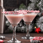 White Chocolate Peppermint Martini