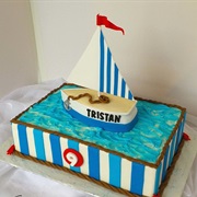 Sailing Birthday Cake