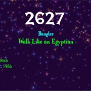 #8023 Walk Like an Egyptian by the Bangles