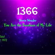 -#7615 You Are the Sunshine of My Life by Stevie Wonder