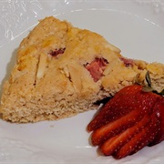 Gluten-Free Strawberry Almond Scone