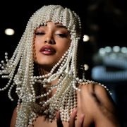 Fully Beaded "Wig" Headpiece