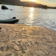Big & Little Indian Rock Petroglyphs, Pennsylvania, USA