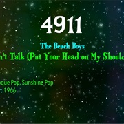 #8645 Don't Talk (Put Your Head on My Shoulder) by the Beach Boys