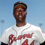 Hank Aaron (Hammerin' Hank) Atlanta Braves Right Fielder