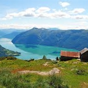 Lustrafjorden, Norway