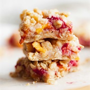 Raspberry Peach Bar