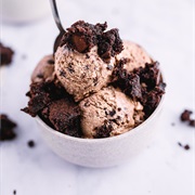 Chocolate Brownie Chunk Ice Cream
