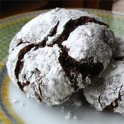 Chocolate Crinkle Cookie