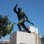 Unknown Partisan Monument, Tirana, Albania
