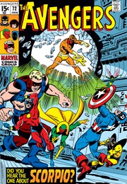 Avengers #72 (Roy Thomas & Sal Buscema)