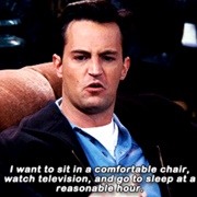 Went to Sleep at a Reasonable Hour