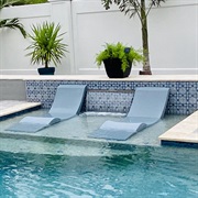 In-Pool Lounge Area