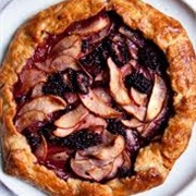 Apple and Blackberry Galette