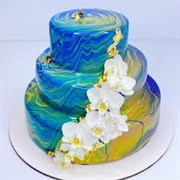 Mirror Glaze Cake