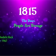 #7769 People Are Strange by the Doors
