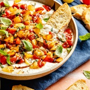 Whipped Feta Bruschetta Dip