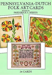 Pennsylvania-Dutch Folk Art Cards: 24 Ready-To-Mail Cards (Frederick S. Weiser)