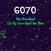 #8937 Let My Love Open the Door by Pete Townshend