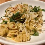 Quadrefiore With Pistachio Sauce