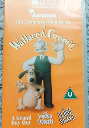 Complete Adventures Wallace & Gromit VHS (1997)