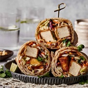 Sweet Soy Sauce Tofu Wrap
