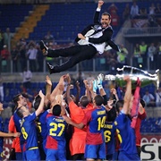 Barcelona Celebrate Winning the UEFA Champions League Final (Shaun Botterill)