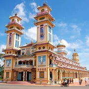 Saigon Cao Dai Temple, Ho Chi Minh City, Vietnam