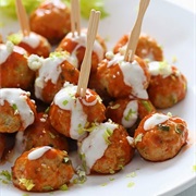 Buffalo Chicken Meatballs