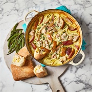 Normandy Chicken and Apple Casserole