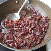 Caramelised Red Onions