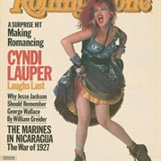 Cyndi Lauper on the Cover of Rolling Stone May 24, 1984