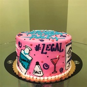 Drinking Themed Cake