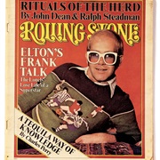 Elton John on the Cover of Rolling Stone 1976