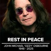 Ozzy Osbourne Dies