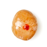 Glazed Raspberry Filled Bismarck