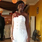 Colored Floral One-Shoulder