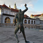Butchers' Bridge, Ljubljana