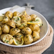 Lemon and Herb Boiled New Potatoes