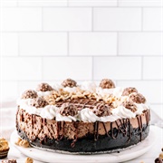 Hazelnut Cheesecake With Chocolate Glaze