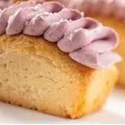 Toasted Coconut Cake With Passion Fruit Custard and Hibiscus Crème