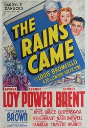 The Rains Came - 20th Century-Fox Studio Sound Department (1939)