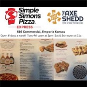 The Axe Shedd & Simple Simon's Pizza