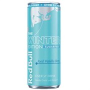 Red Bull Winter Edition Sugar Free Iced Vanilla Berry
