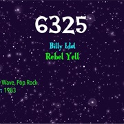 #8983 Rebel Yell by Billy Idol
