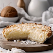 Coconut Custard Pie (Rhode Island)