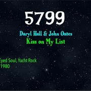 #8882 Kiss on My List by Daryl Hall & John Oates