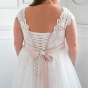 Back Lacing Combined With Sash