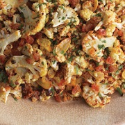 Crispy Cauliflower With Capers, Raisins, and Breadcrumbs