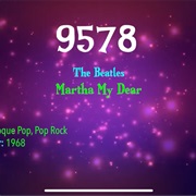 #9853 Martha My Dear by the Beatles
